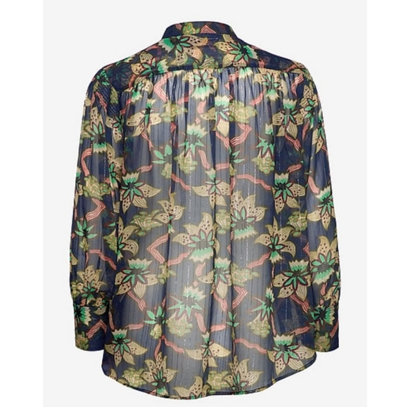 Scotch & Soda Floral Button Down Top - Picture 2 of 6